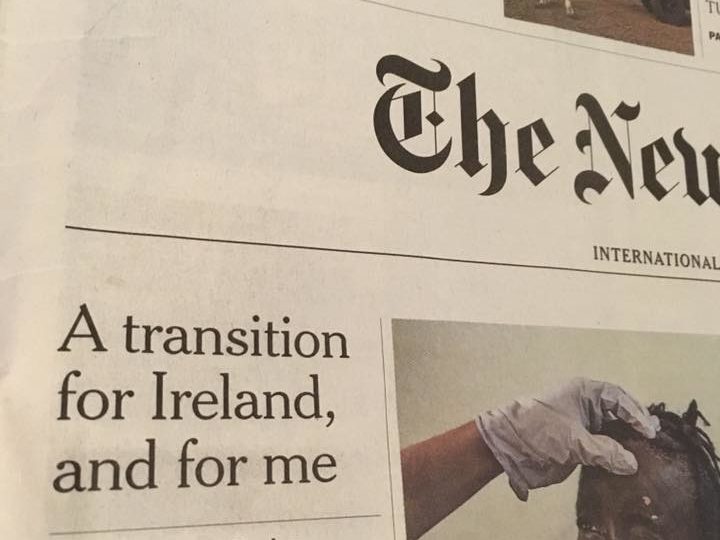 Ireland’s Transition, and Mine